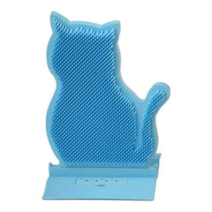 Cat Self Groomer Door Mounted Cat Face Scratcher Massager